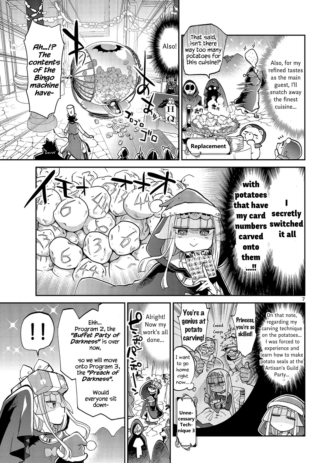 Maou-jou de Oyasumi Chapter 33 page 7 - Chapter 33: Stop Getting Serious in a Party Game!