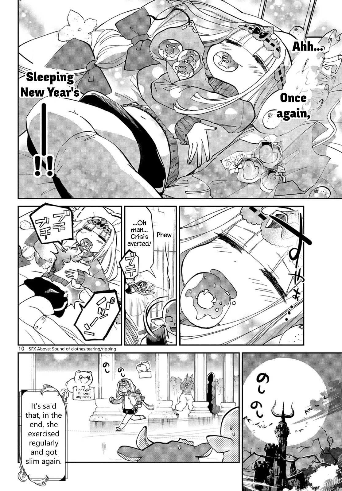 Maou-jou de Oyasumi Chapter 34 page 10 - Chapter 34: Springy ♡ Princess