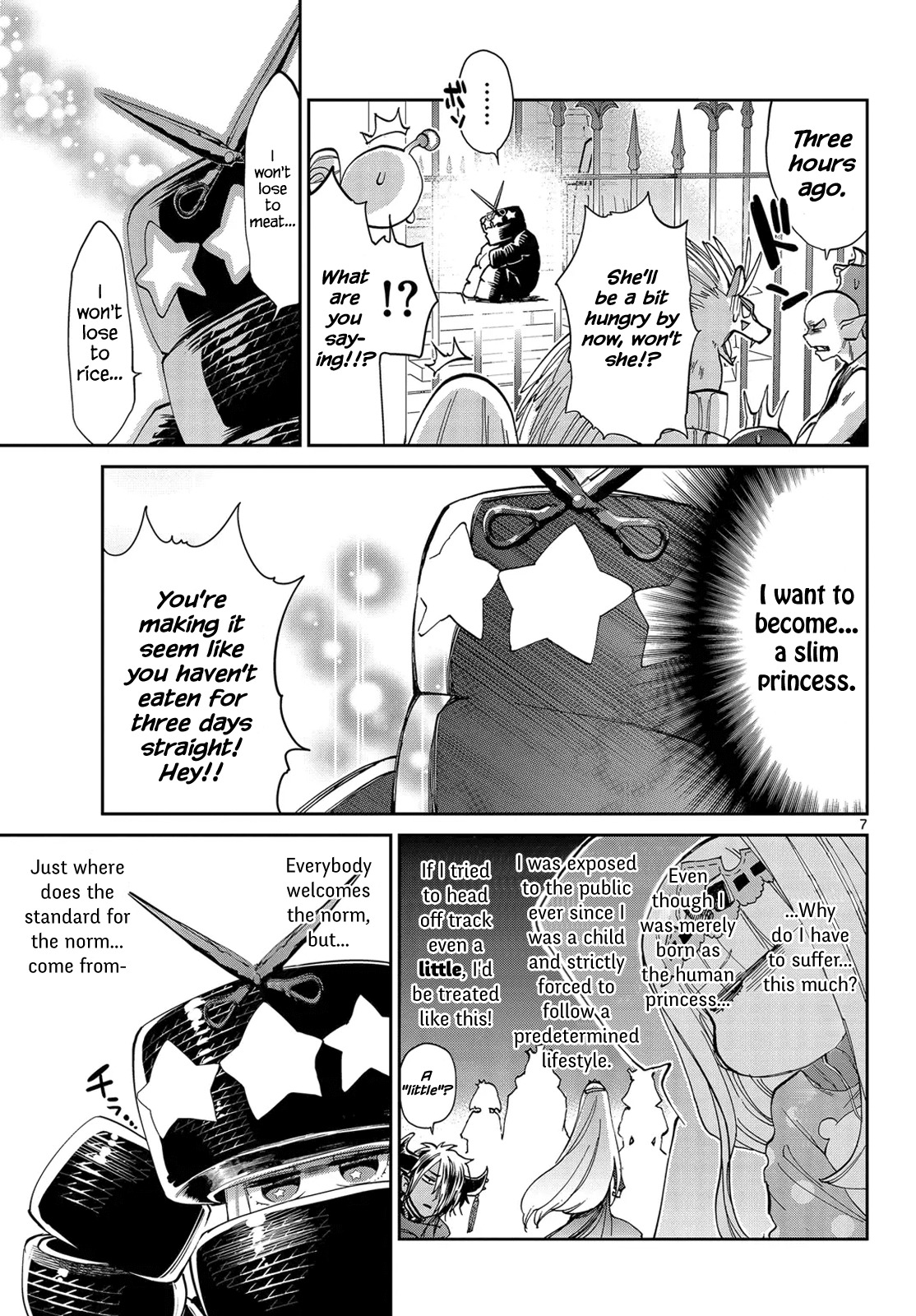Maou-jou de Oyasumi Chapter 34 page 7 - Chapter 34: Springy ♡ Princess