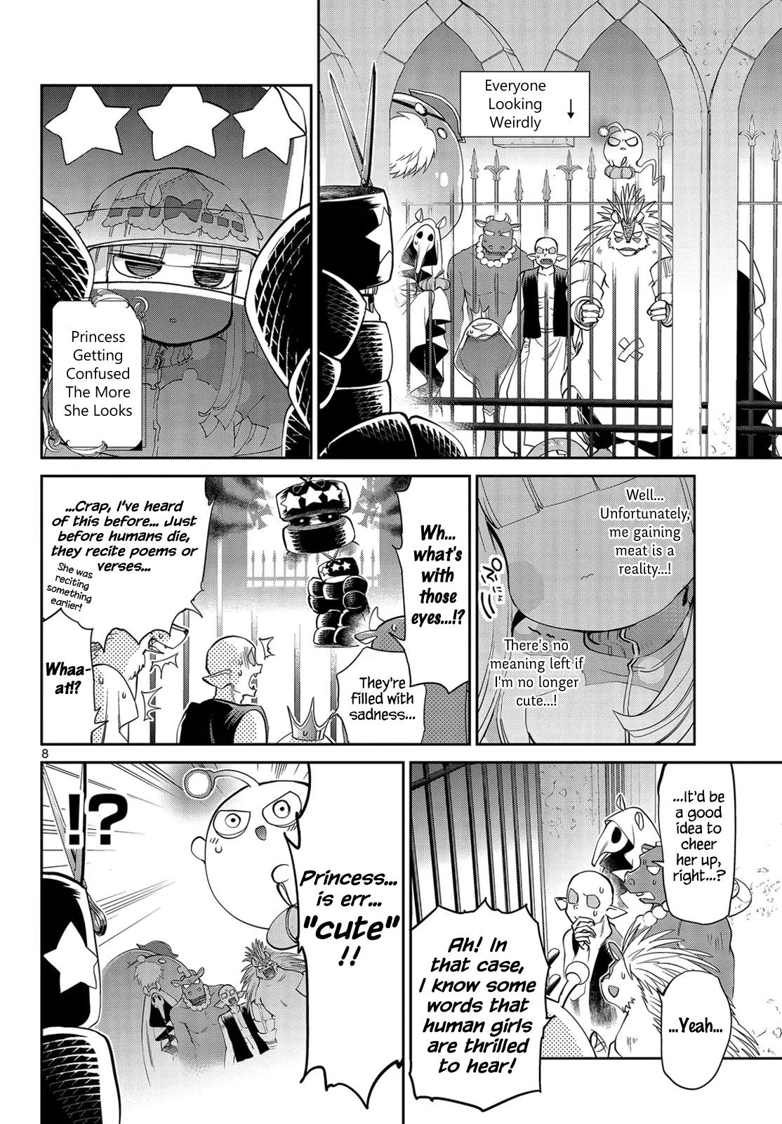 Maou-jou de Oyasumi Chapter 34 page 8 - Chapter 34: Springy ♡ Princess