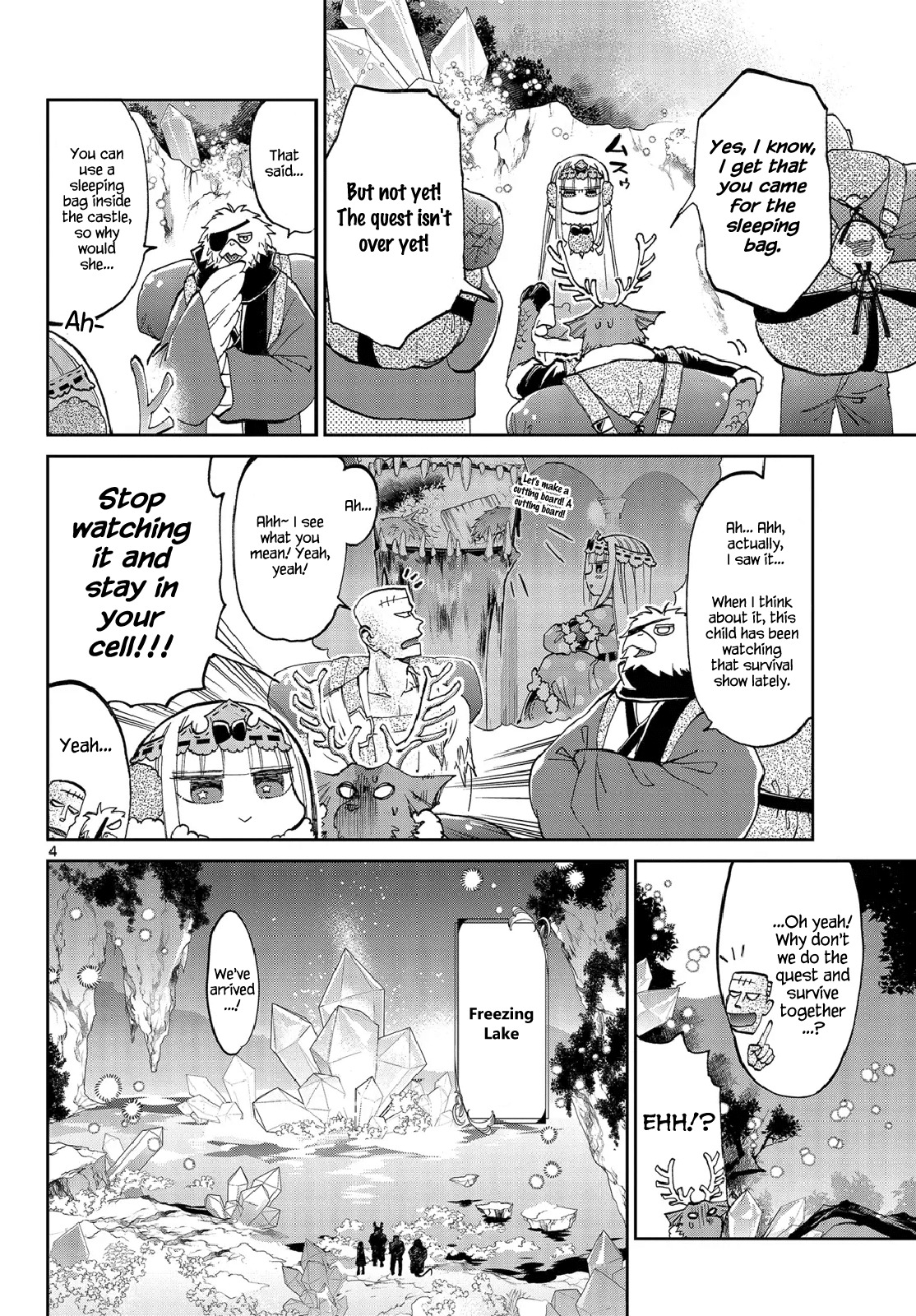 Maou-jou de Oyasumi Chapter 35 page 4 - Chapter 35: Sweet Dreams in the Outskirts of Demon King Castle