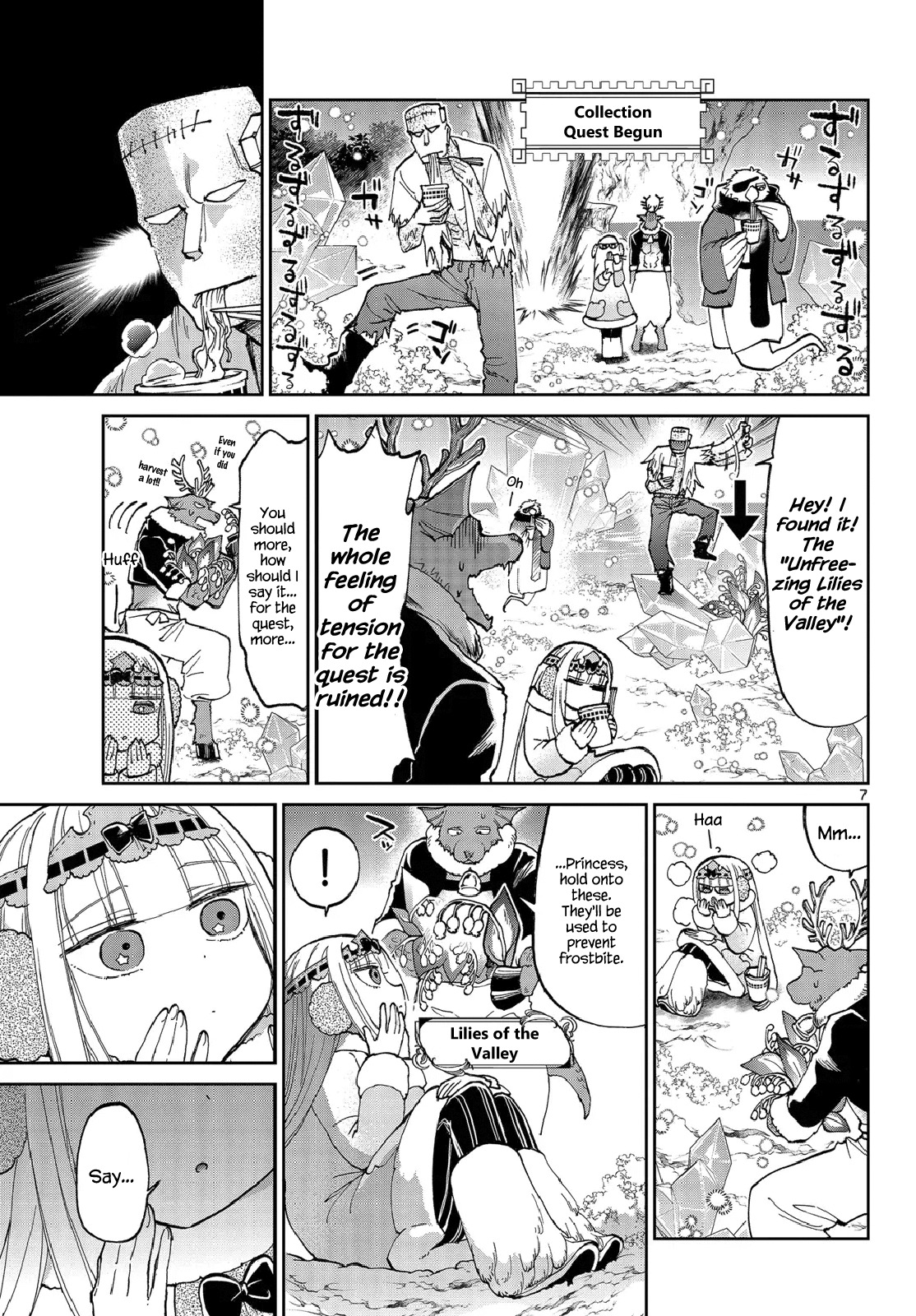 Maou-jou de Oyasumi Chapter 35 page 7 - Chapter 35: Sweet Dreams in the Outskirts of Demon King Castle