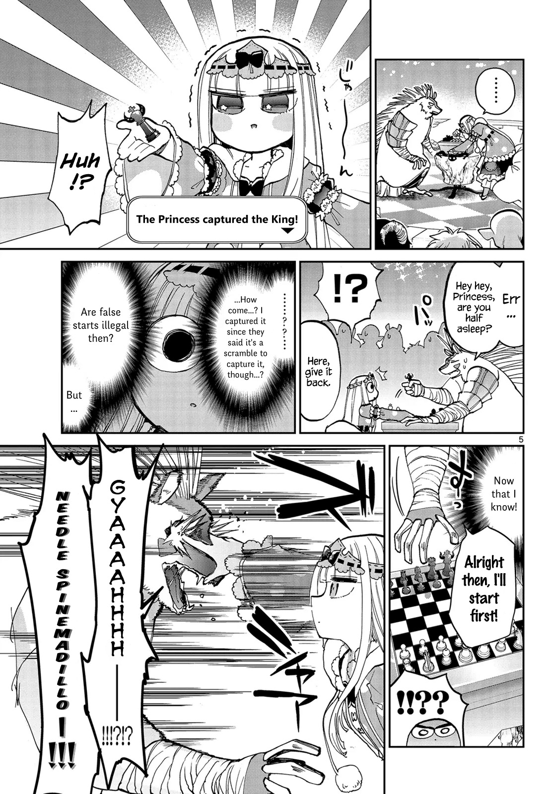 Maou-jou de Oyasumi Chapter 36 page 5 - Chapter 36: God's Move in Dream