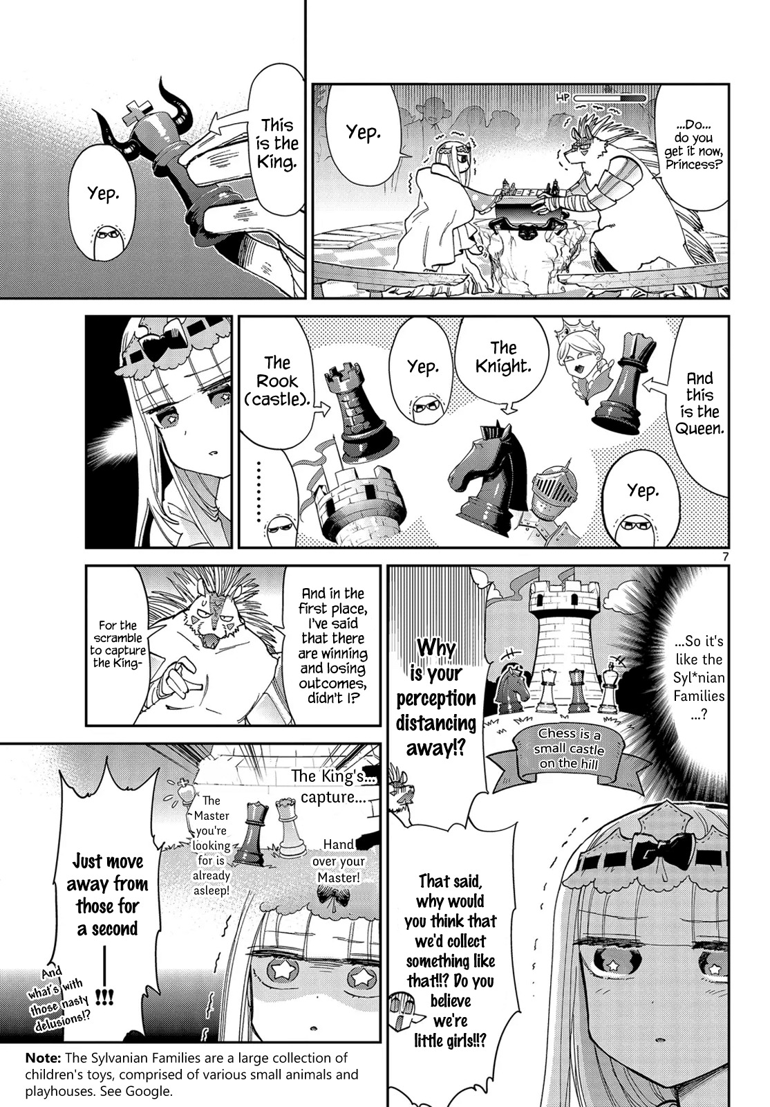 Maou-jou de Oyasumi Chapter 36 page 7 - Chapter 36: God's Move in Dream