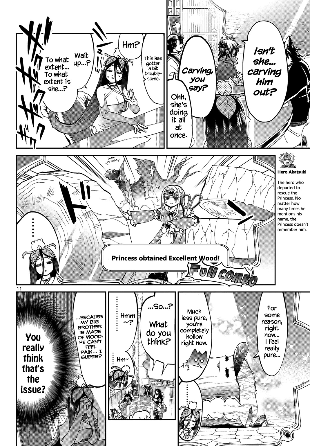 Maou-jou de Oyasumi Chapter 37 page 10 - Chapter 37: A Perfectly Happy Prisoner