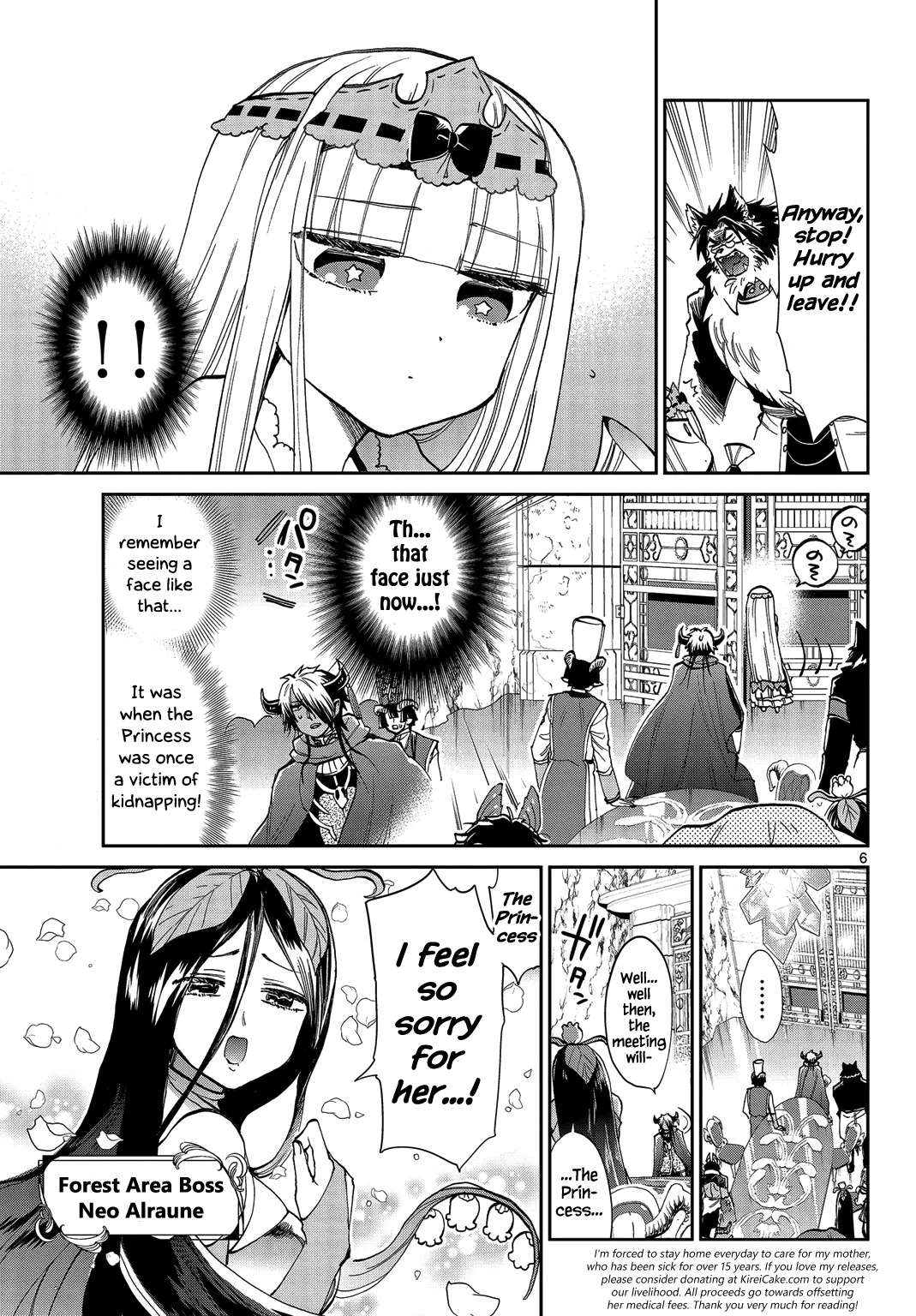Maou-jou de Oyasumi Chapter 37 page 5 - Chapter 37: A Perfectly Happy Prisoner