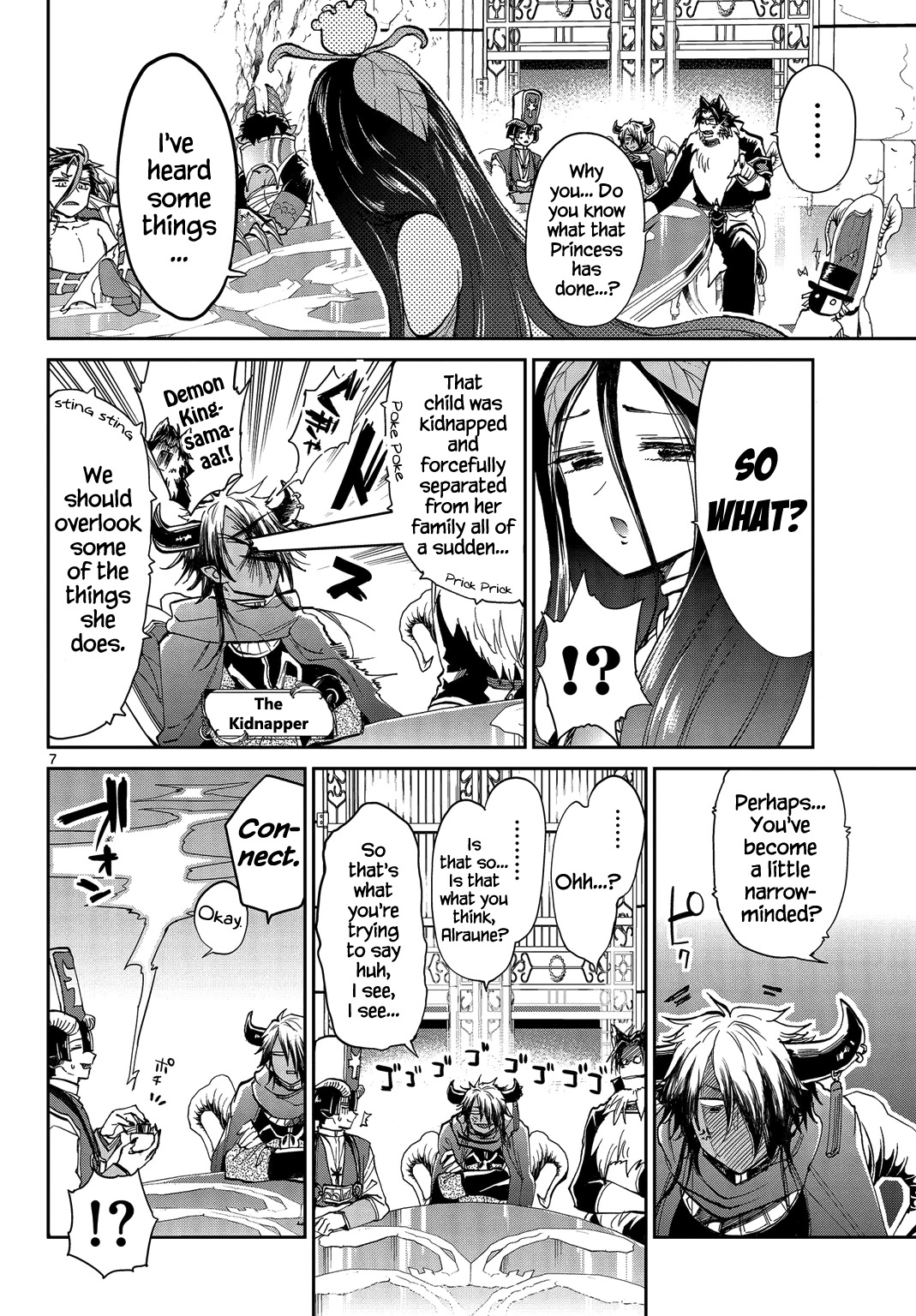 Maou-jou de Oyasumi Chapter 37 page 6 - Chapter 37: A Perfectly Happy Prisoner