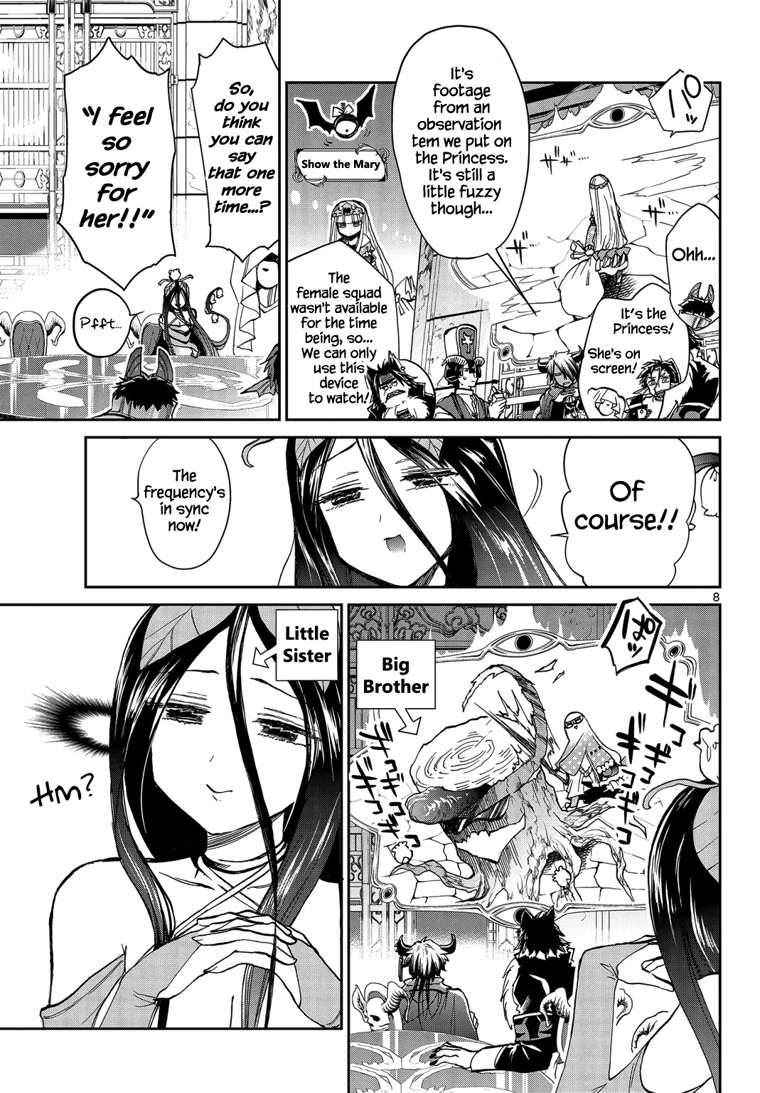 Maou-jou de Oyasumi Chapter 37 page 7 - Chapter 37: A Perfectly Happy Prisoner