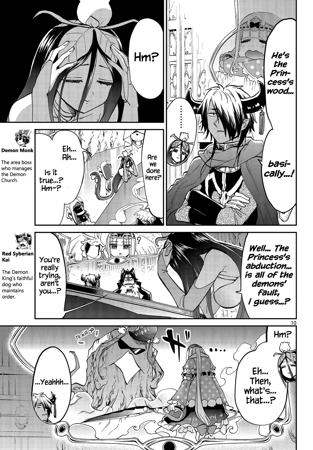 Maou-jou de Oyasumi Chapter 37 page 9 - Chapter 37: A Perfectly Happy Prisoner