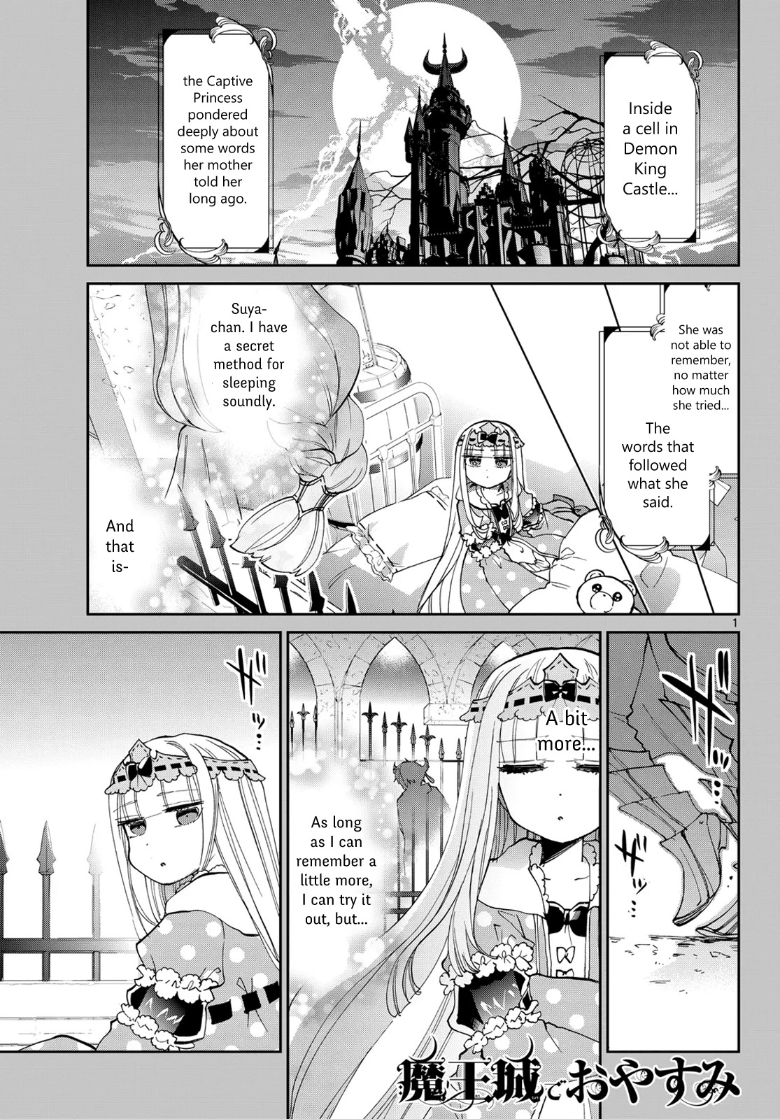 Maou-jou de Oyasumi Chapter 38 page 1 - Chapter 38: Demon King-sama's Sleep or Die