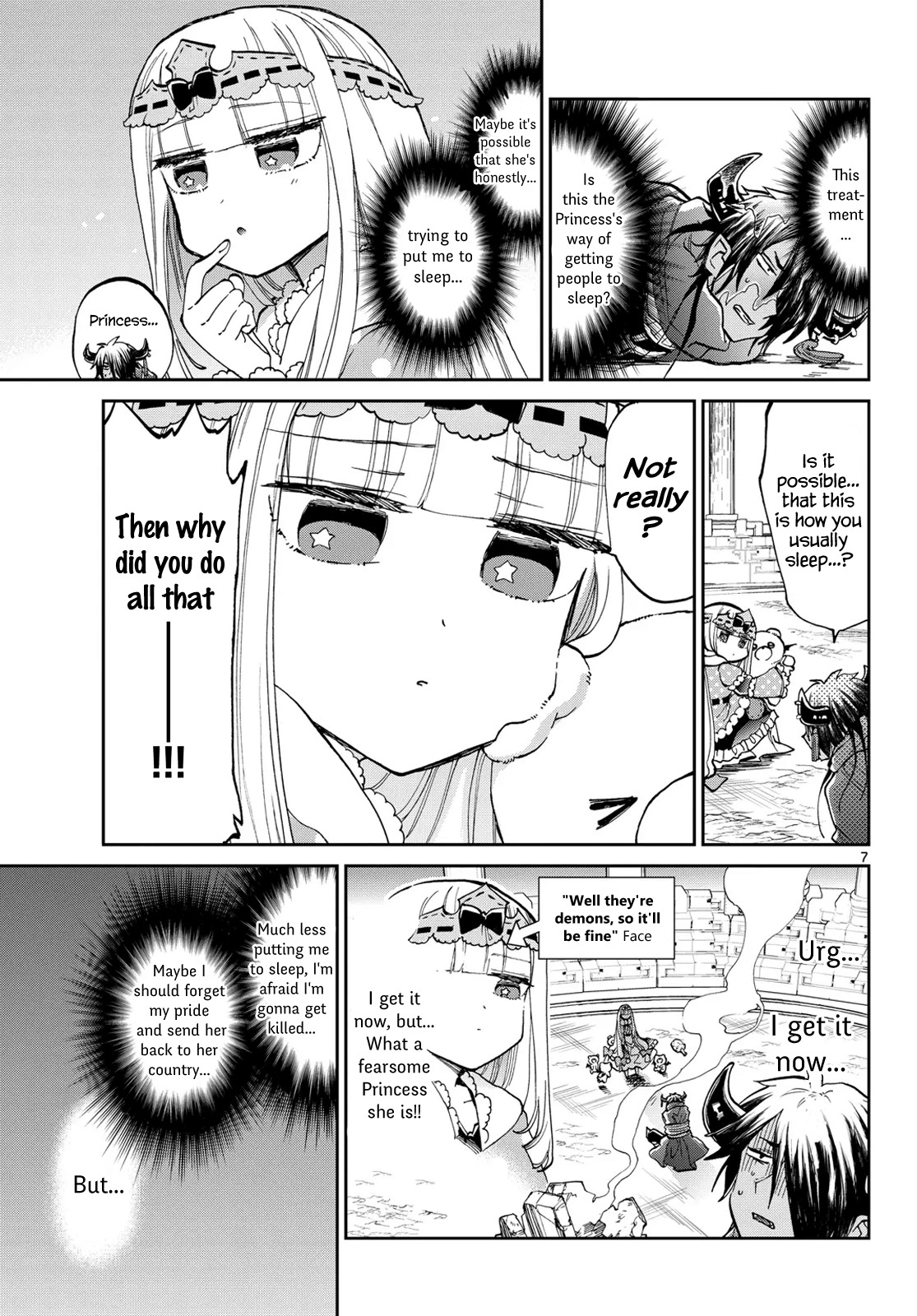 Maou-jou de Oyasumi Chapter 38 page 7 - Chapter 38: Demon King-sama's Sleep or Die