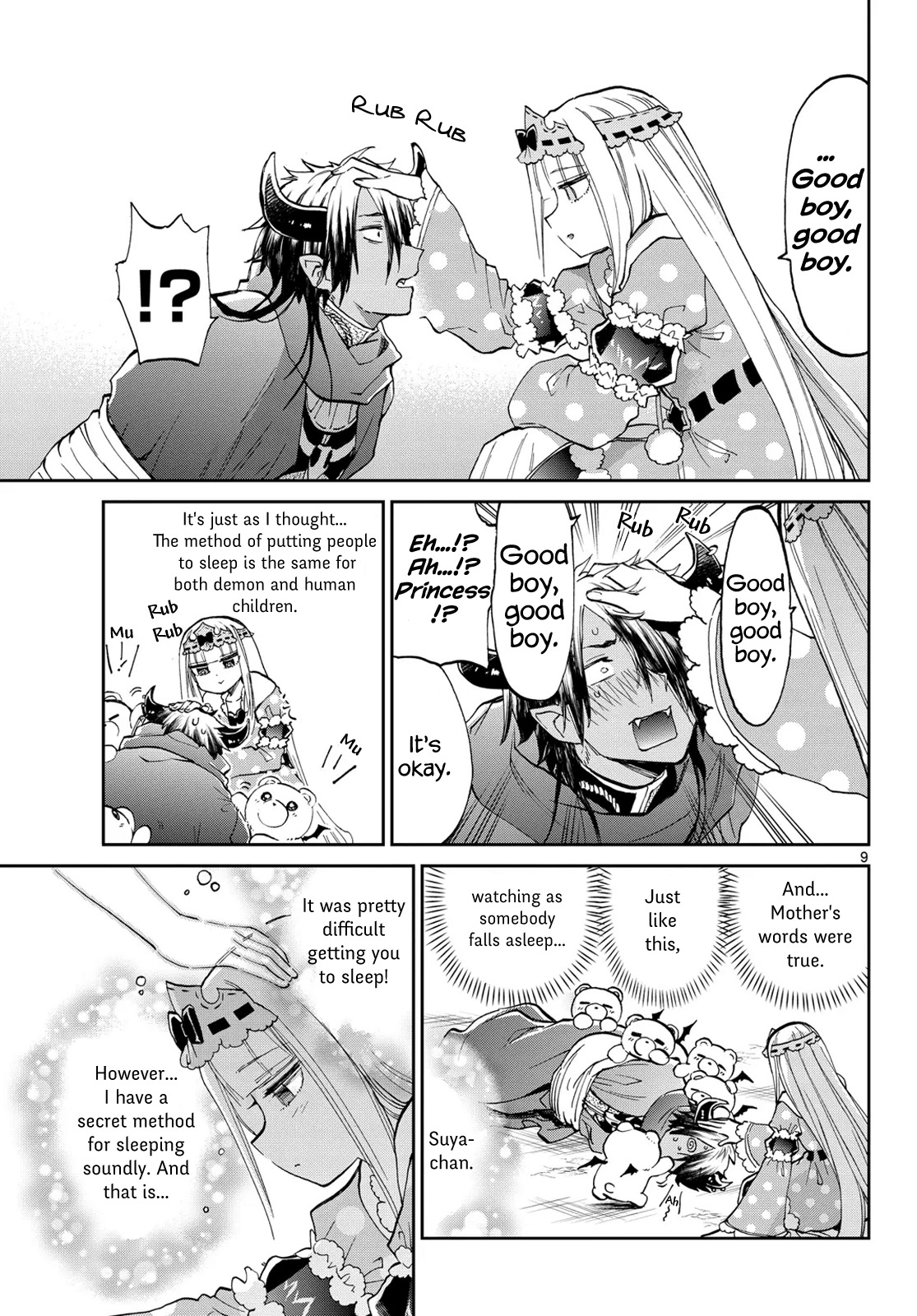 Maou-jou de Oyasumi Chapter 38 page 9 - Chapter 38: Demon King-sama's Sleep or Die
