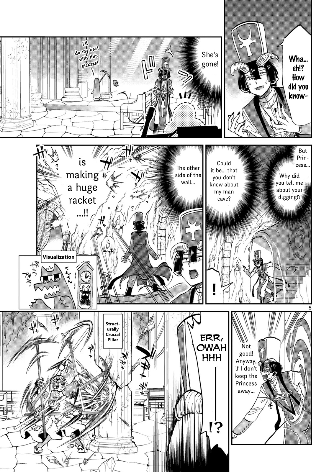 Maou-jou de Oyasumi Chapter 39 page 5 - Chapter 39: Keeping Secrets Isn't Good!