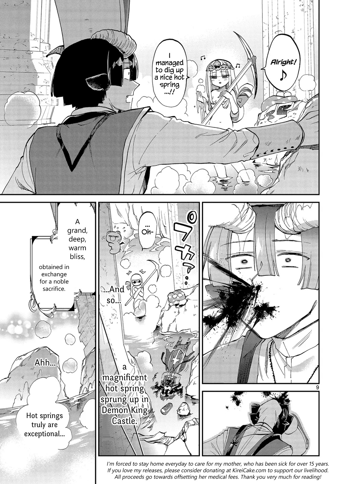 Maou-jou de Oyasumi Chapter 39 page 9 - Chapter 39: Keeping Secrets Isn't Good!