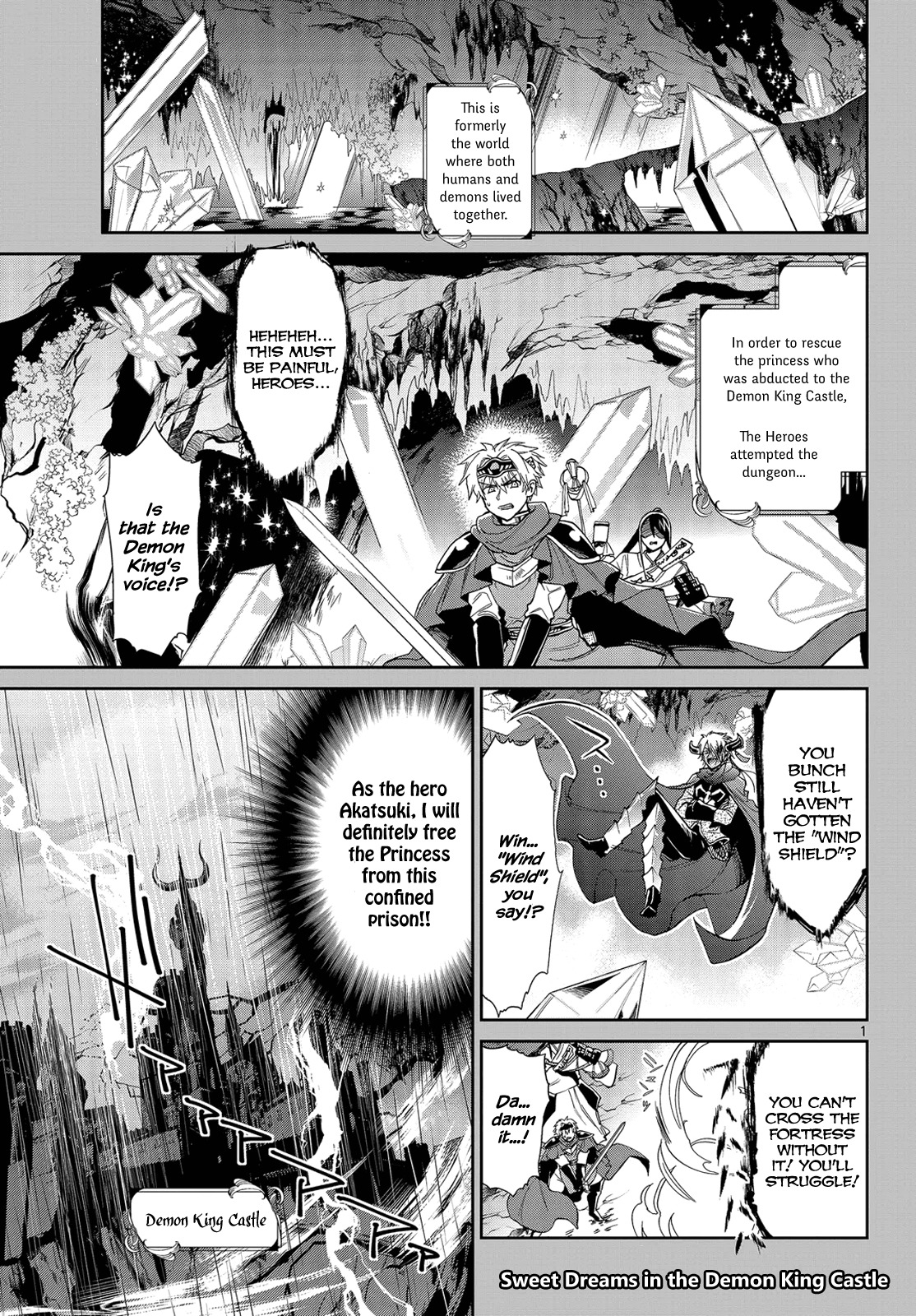 Maou-jou de Oyasumi Chapter 4 page 1 - Chapter 4: Sleeping with the Wind Shield... and Nothing Else