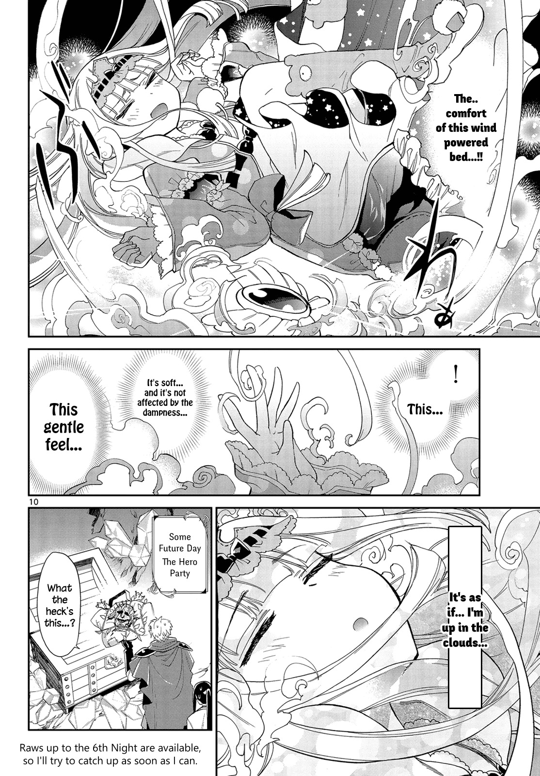 Maou-jou de Oyasumi Chapter 4 page 10 - Chapter 4: Sleeping with the Wind Shield... and Nothing Else