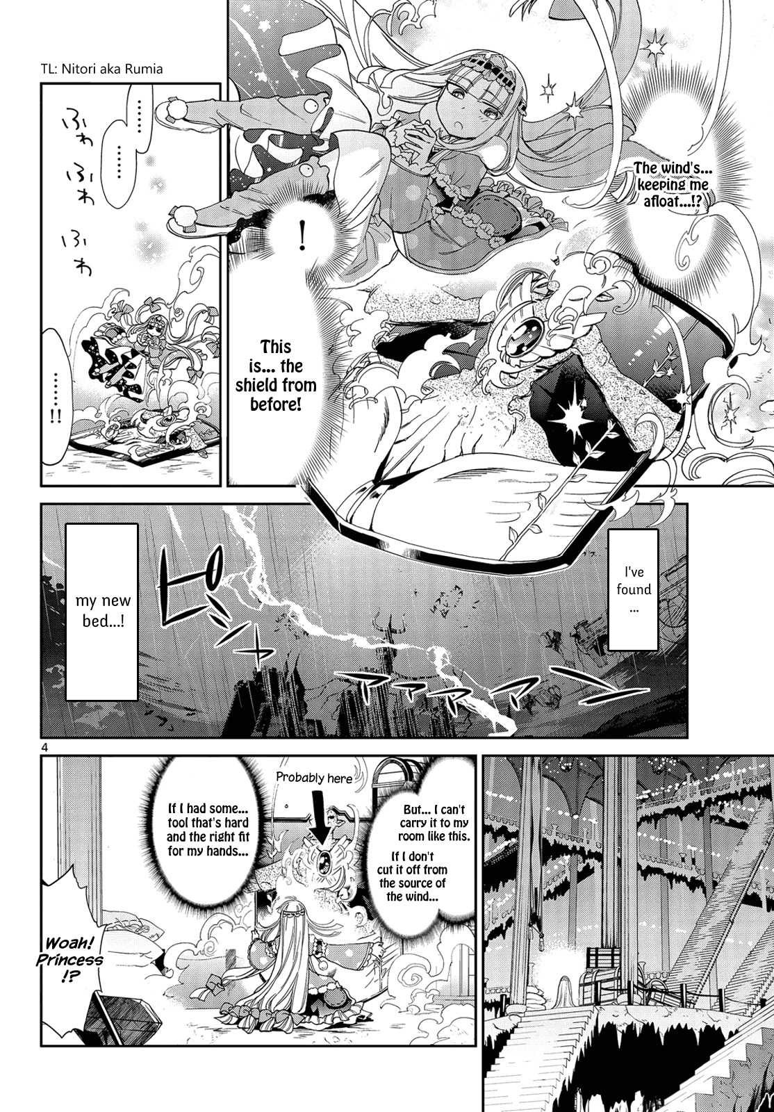 Maou-jou de Oyasumi Chapter 4 page 4 - Chapter 4: Sleeping with the Wind Shield... and Nothing Else
