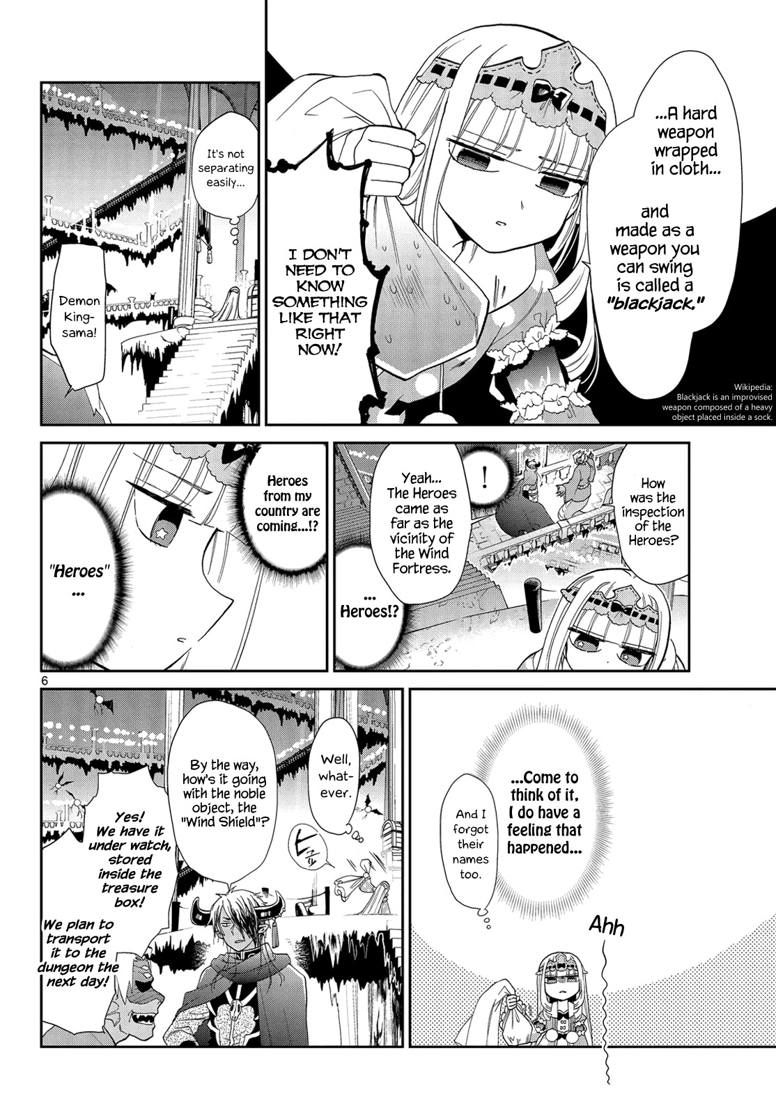 Maou-jou de Oyasumi Chapter 4 page 6 - Chapter 4: Sleeping with the Wind Shield... and Nothing Else