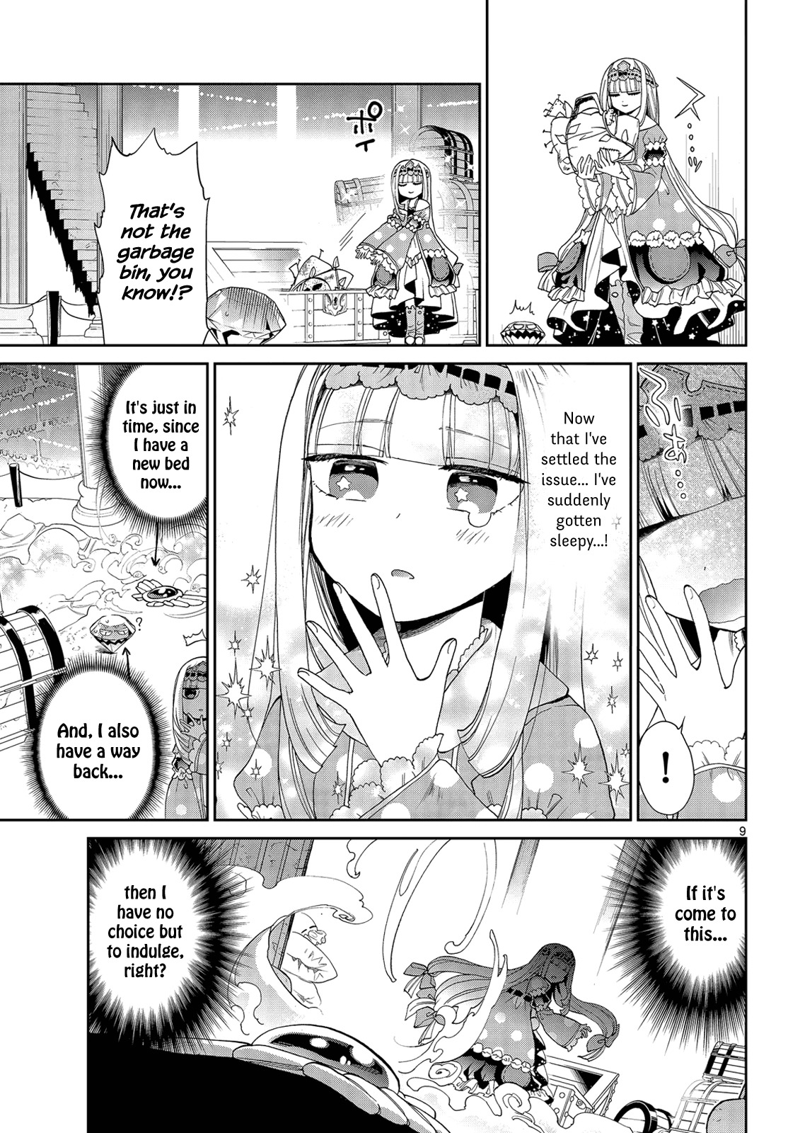 Maou-jou de Oyasumi Chapter 4 page 9 - Chapter 4: Sleeping with the Wind Shield... and Nothing Else
