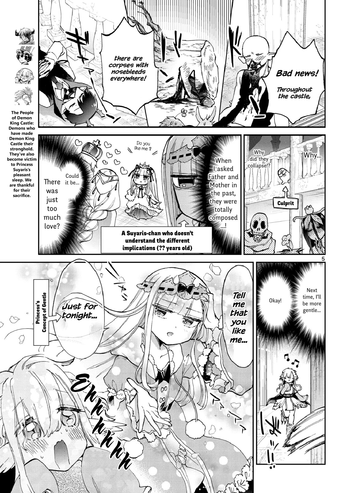 Maou-jou de Oyasumi Chapter 40 page 5 - Chapter 40: Chocolate is the Colour of Blood, the Colour of Love