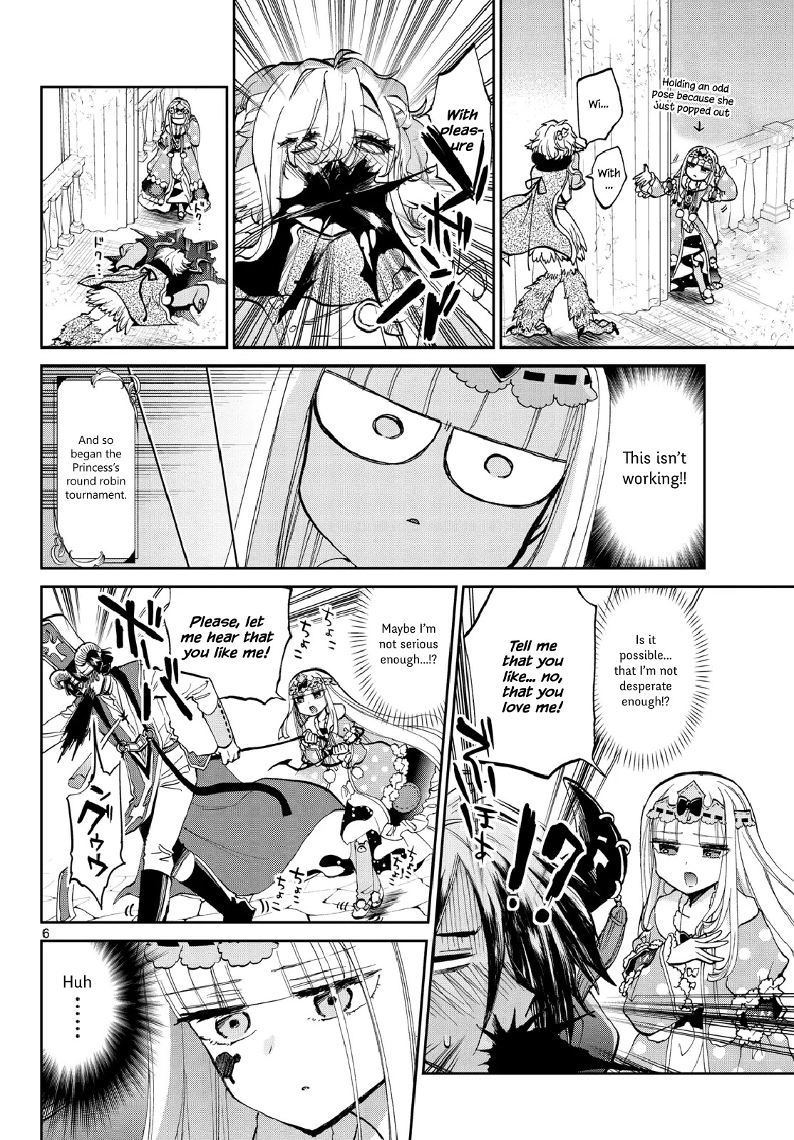 Maou-jou de Oyasumi Chapter 40 page 6 - Chapter 40: Chocolate is the Colour of Blood, the Colour of Love