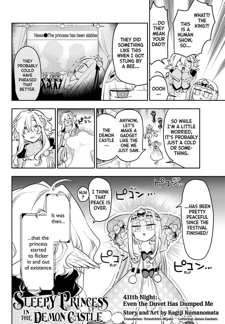 Maou-jou de Oyasumi Chapter 411 page 4 - Chapter 411
