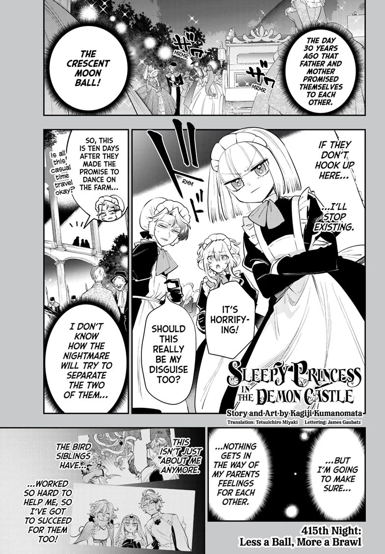 Maou-jou de Oyasumi Chapter 415 page 1 - Chapter 415
