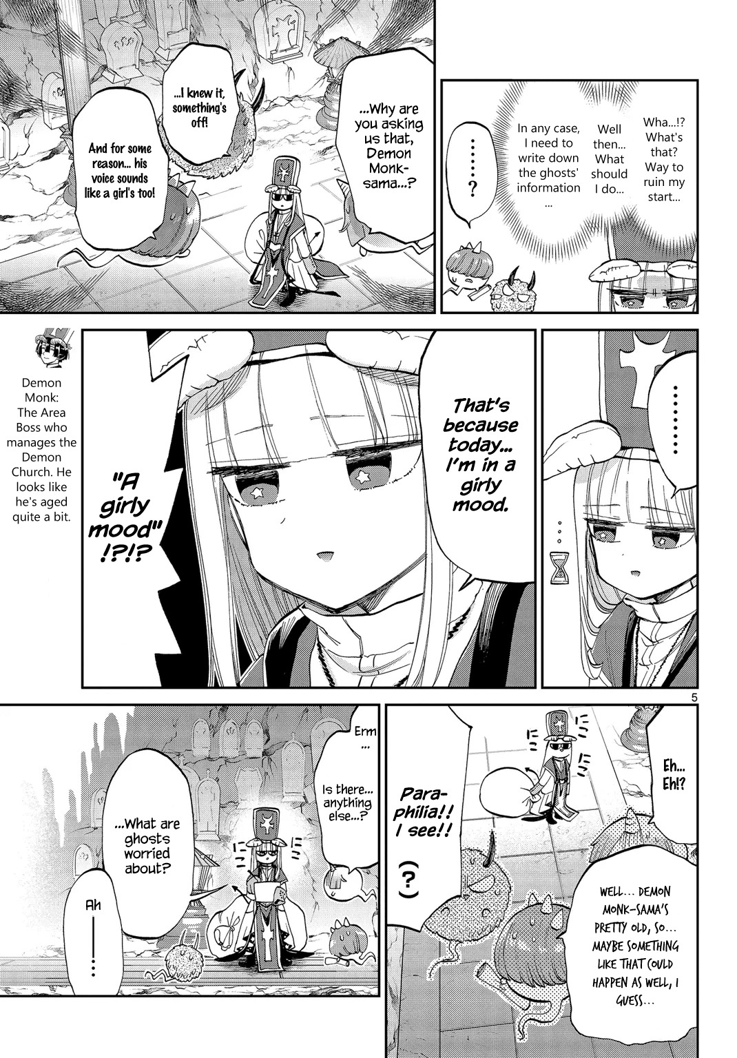 Maou-jou de Oyasumi Chapter 42 page 5 - Chapter 42: Which Child Sleeps the Most?