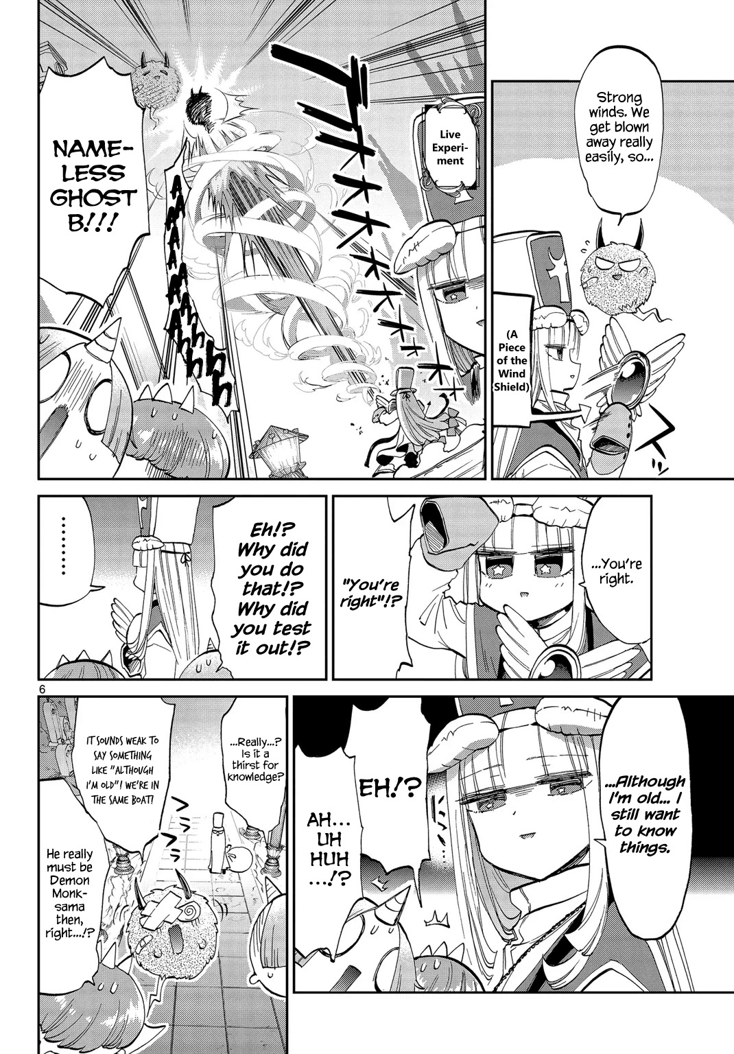 Maou-jou de Oyasumi Chapter 42 page 6 - Chapter 42: Which Child Sleeps the Most?