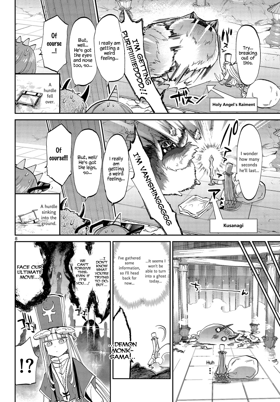 Maou-jou de Oyasumi Chapter 42 page 8 - Chapter 42: Which Child Sleeps the Most?