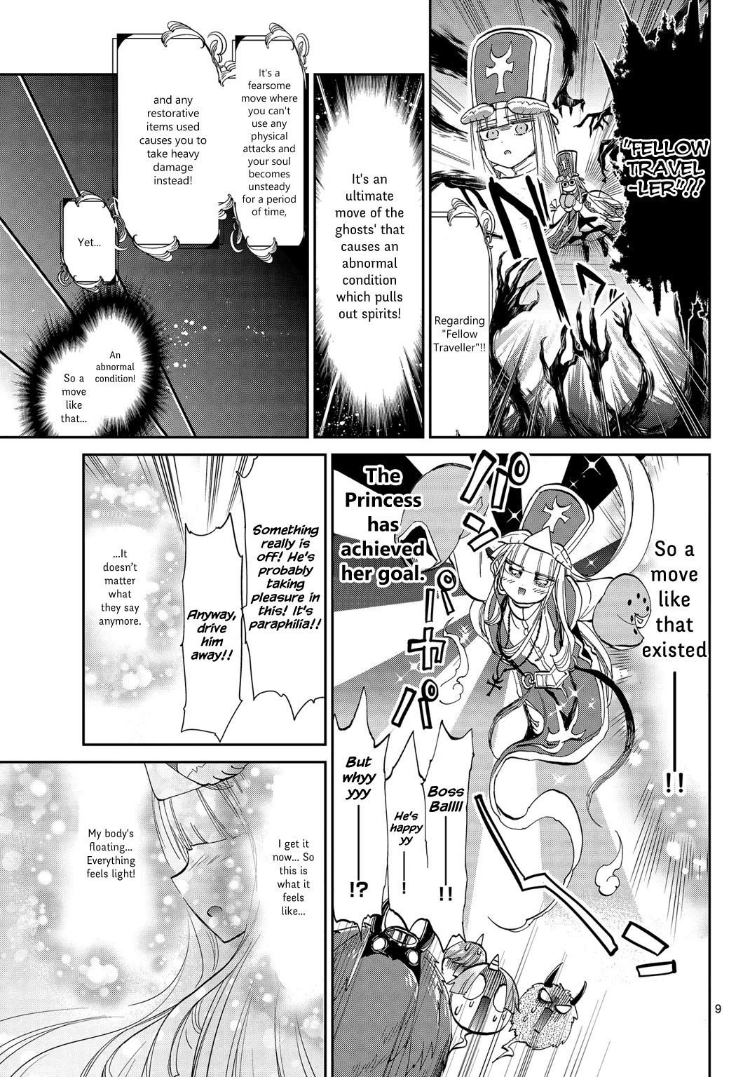Maou-jou de Oyasumi Chapter 42 page 9 - Chapter 42: Which Child Sleeps the Most?