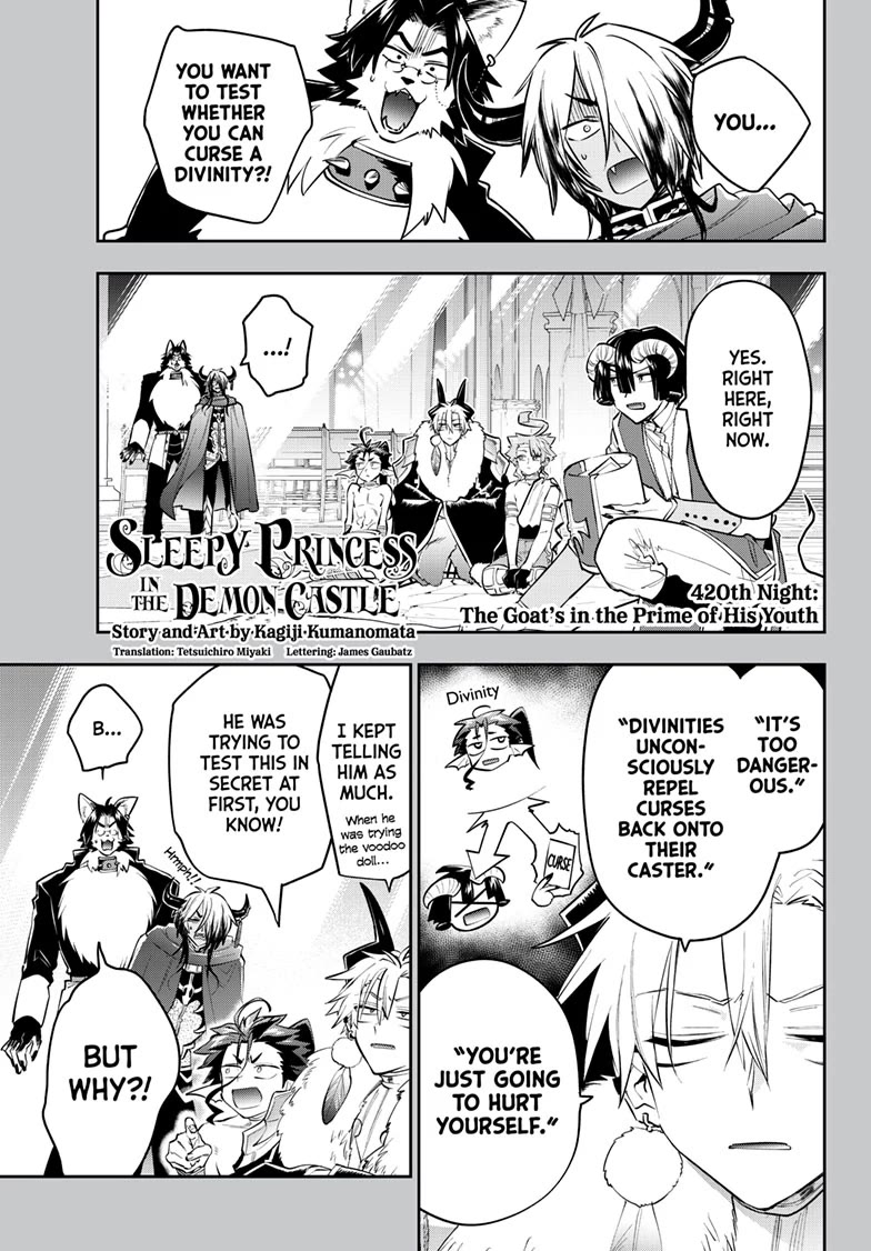 Maou-jou de Oyasumi Chapter 420 page 1 - Chapter 420