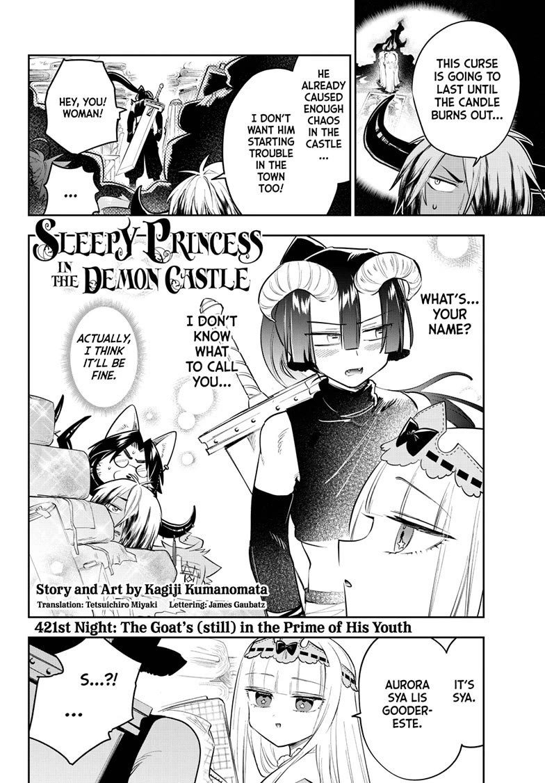 Maou-jou de Oyasumi Chapter 421 page 2 - Chapter 421