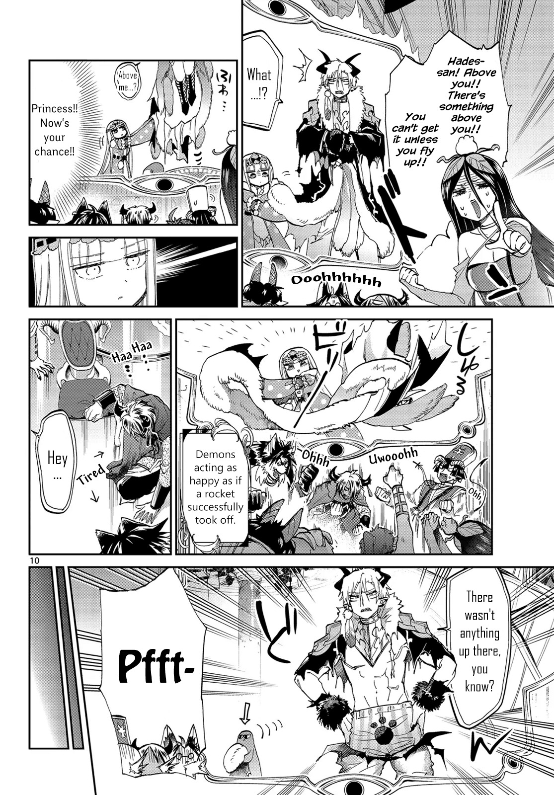 Maou-jou de Oyasumi Chapter 45 page 10 - Chapter 45: The Girl Visiting Many Demon King Castles
