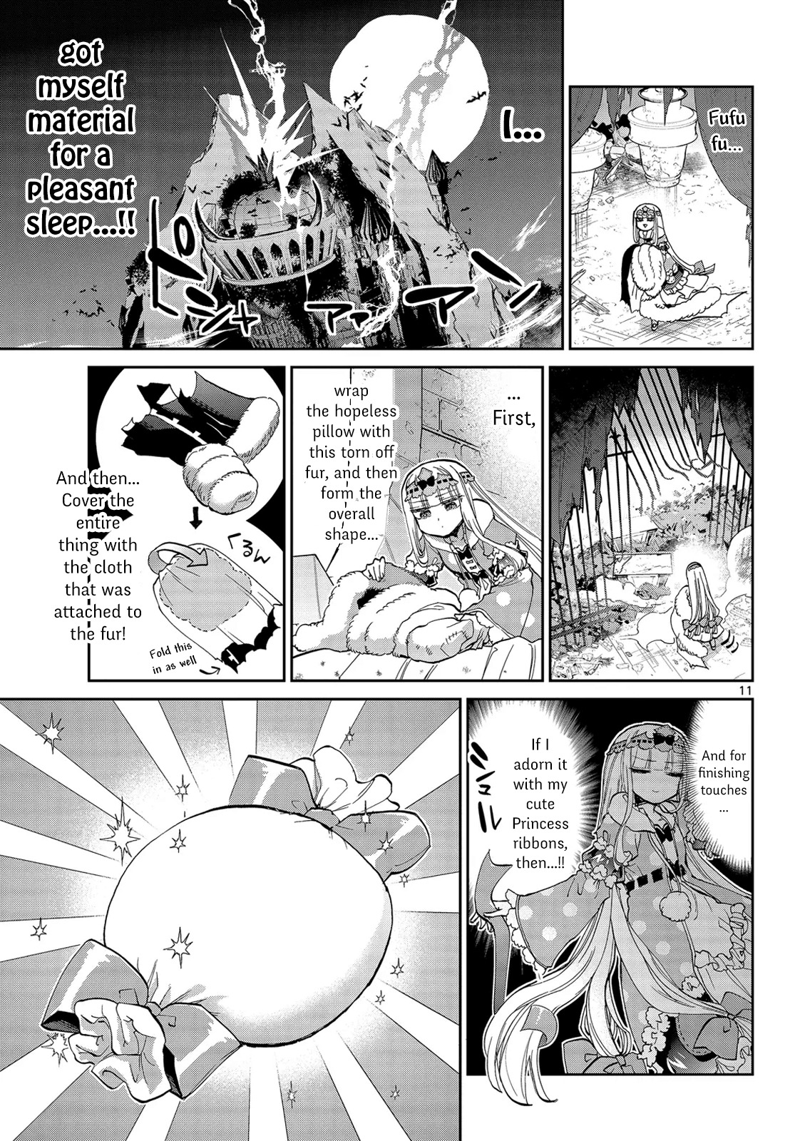 Maou-jou de Oyasumi Chapter 45 page 11 - Chapter 45: The Girl Visiting Many Demon King Castles