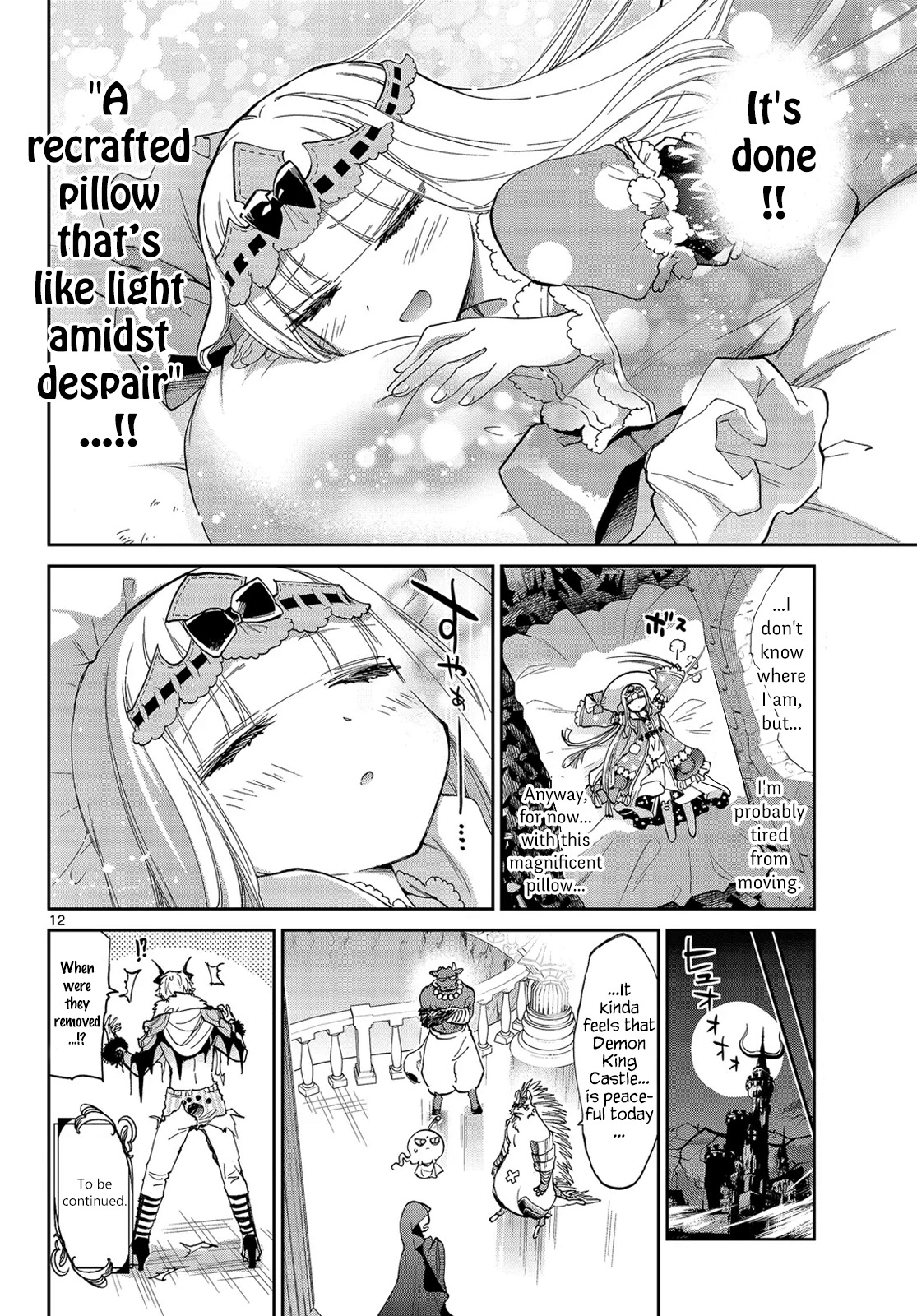 Maou-jou de Oyasumi Chapter 45 page 12 - Chapter 45: The Girl Visiting Many Demon King Castles