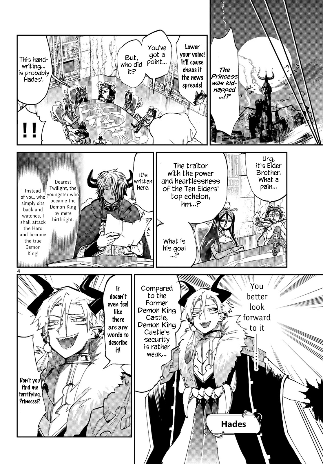Maou-jou de Oyasumi Chapter 45 page 4 - Chapter 45: The Girl Visiting Many Demon King Castles