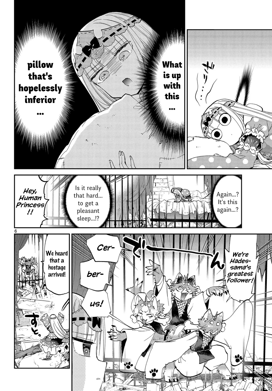 Maou-jou de Oyasumi Chapter 45 page 6 - Chapter 45: The Girl Visiting Many Demon King Castles