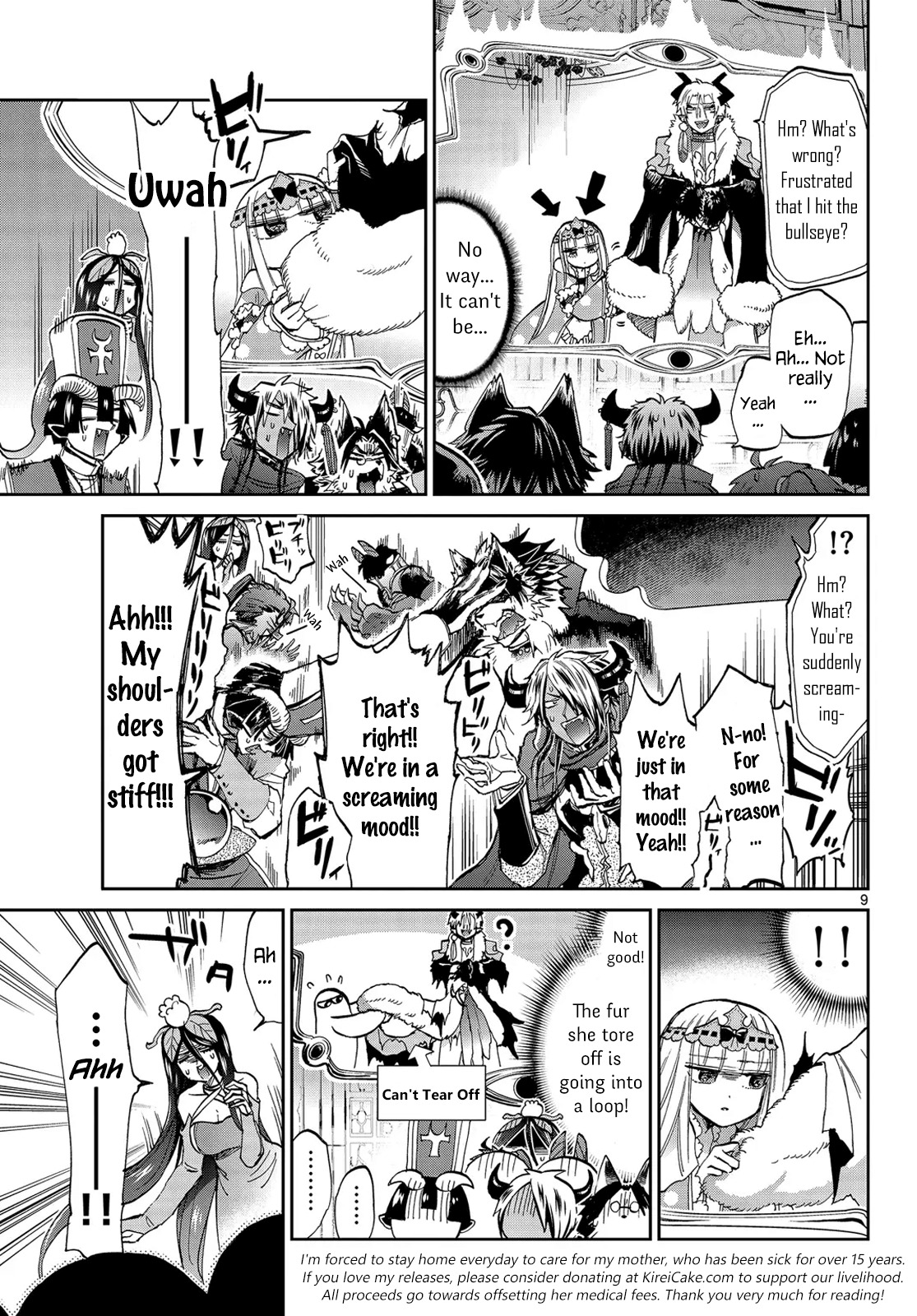 Maou-jou de Oyasumi Chapter 45 page 9 - Chapter 45: The Girl Visiting Many Demon King Castles