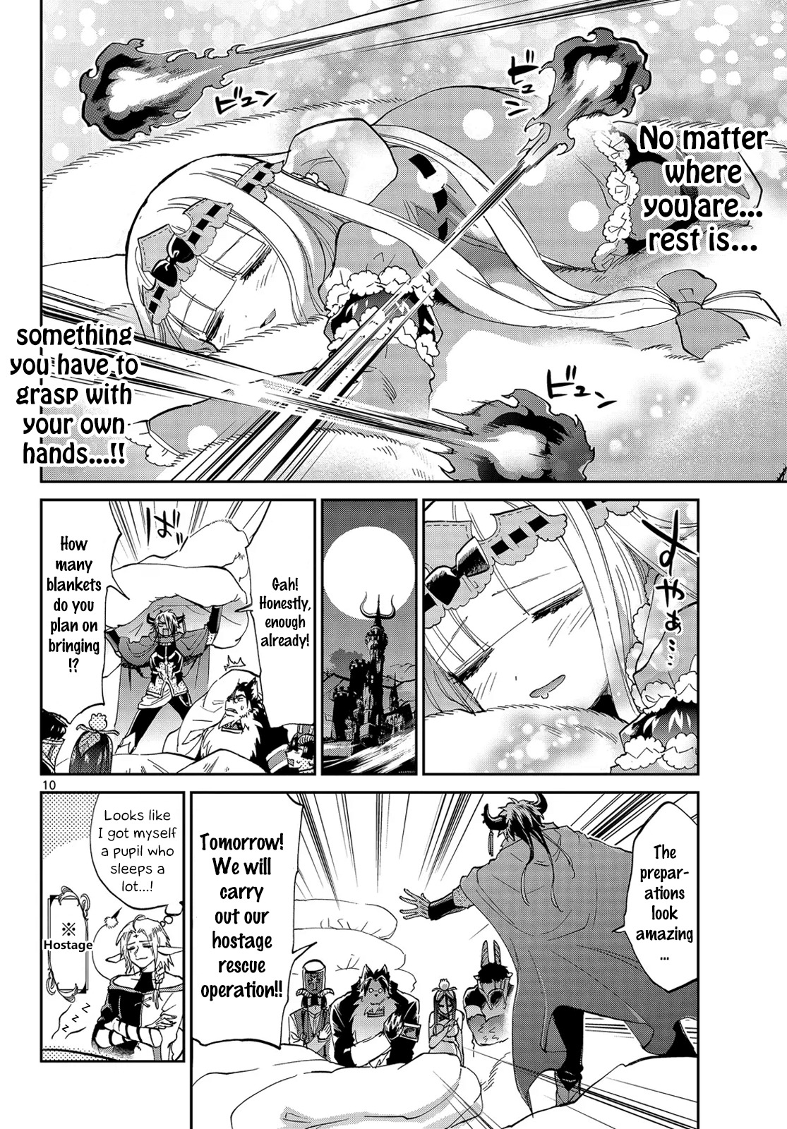 Maou-jou de Oyasumi Chapter 46 page 10 - Chapter 46: Looks Like We Have a Master of All Trades