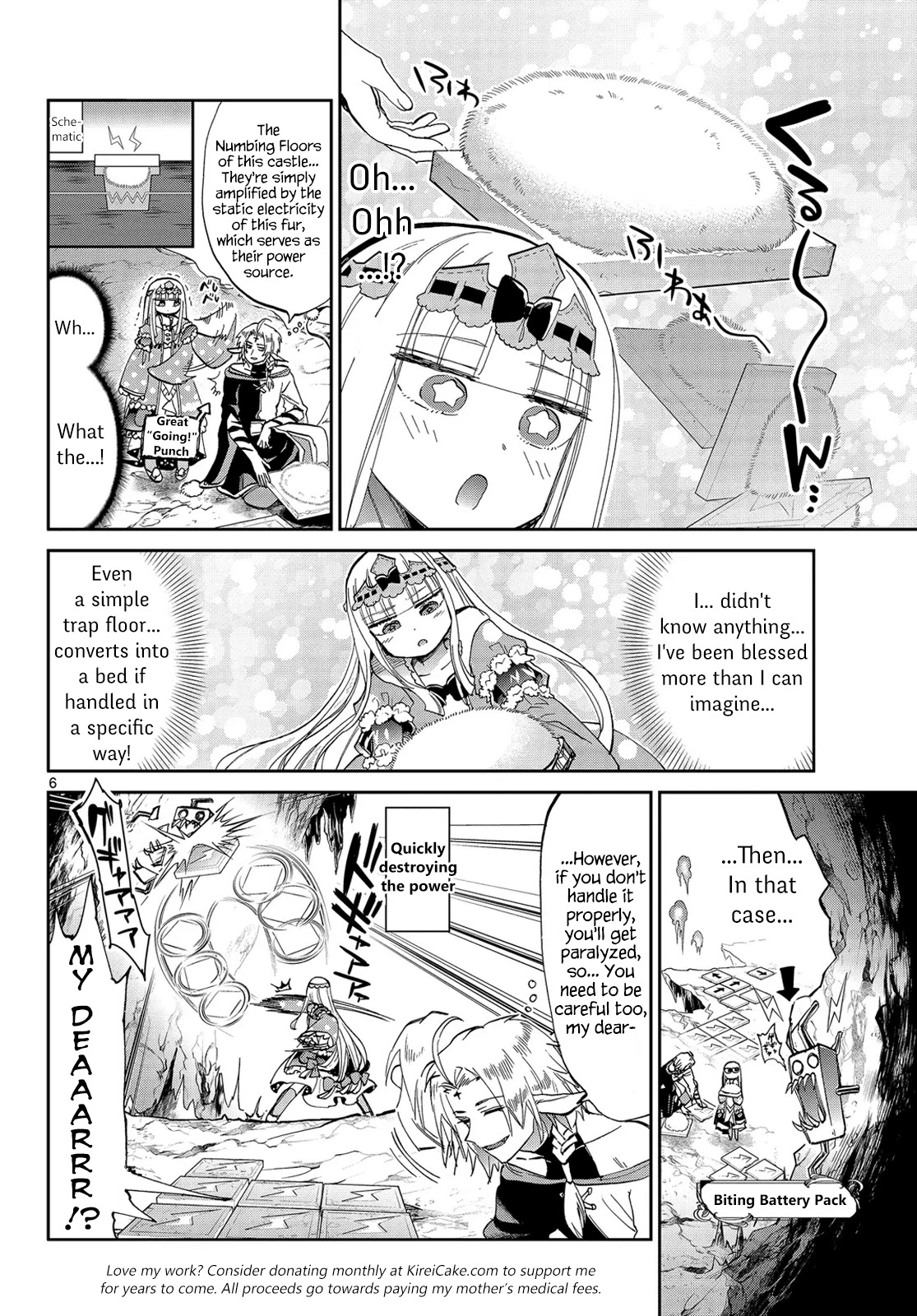 Maou-jou de Oyasumi Chapter 46 page 6 - Chapter 46: Looks Like We Have a Master of All Trades