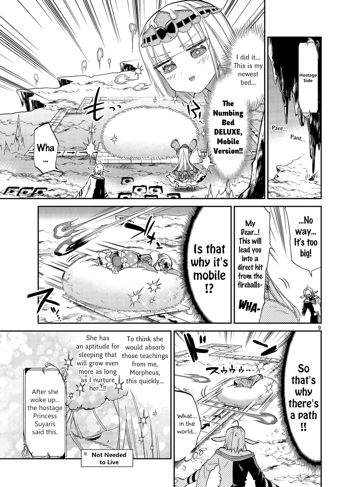 Maou-jou de Oyasumi Chapter 46 page 9 - Chapter 46: Looks Like We Have a Master of All Trades