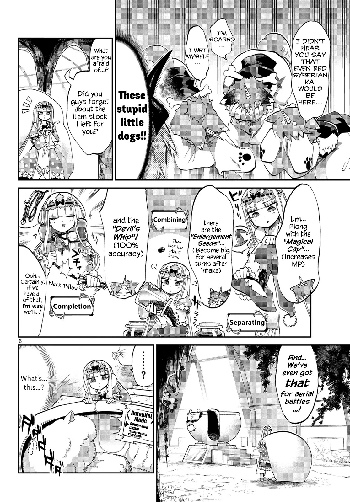 Maou-jou de Oyasumi Chapter 47 page 6 - Chapter 47: Taking Back the Princess (the Monster of Demon King Castle)