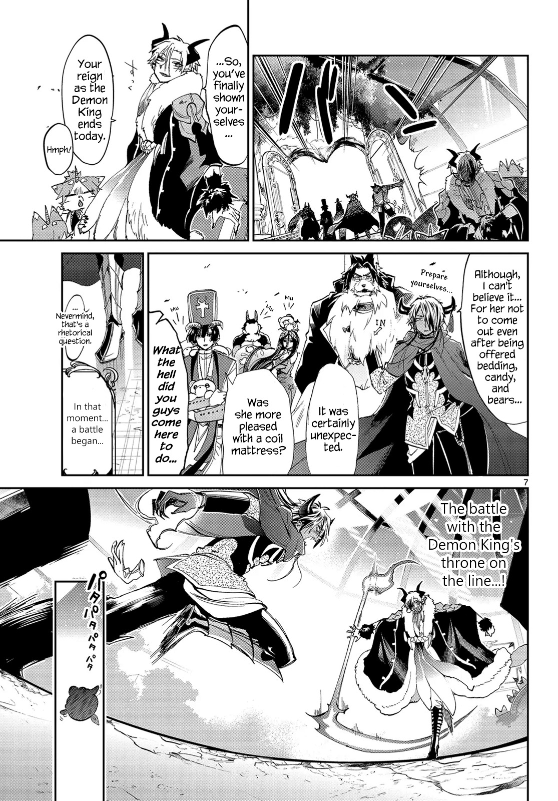 Maou-jou de Oyasumi Chapter 47 page 7 - Chapter 47: Taking Back the Princess (the Monster of Demon King Castle)