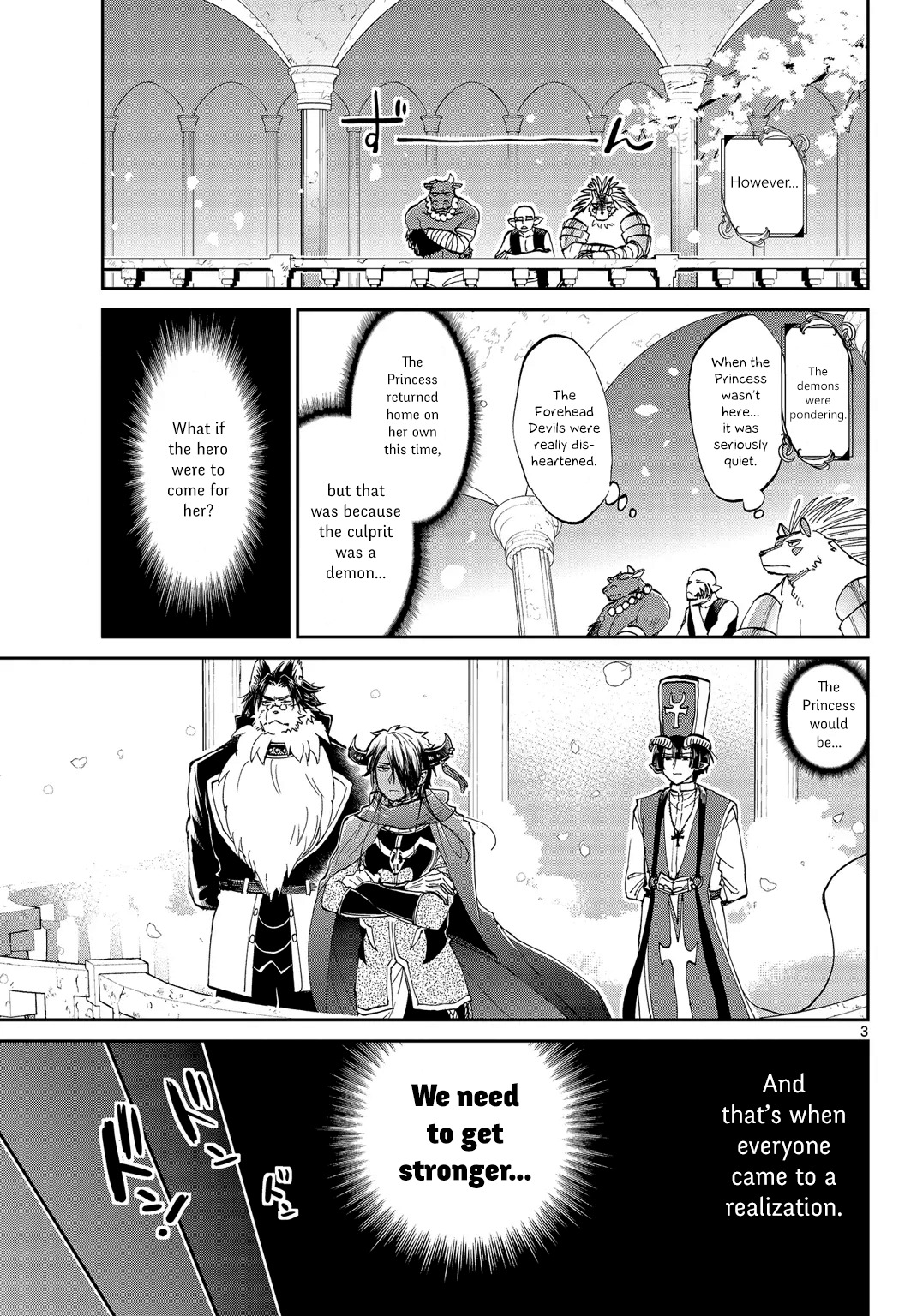 Maou-jou de Oyasumi Chapter 48 page 3 - Chapter 48: Badump! A Sorcery Tournament Filled with Demons!
