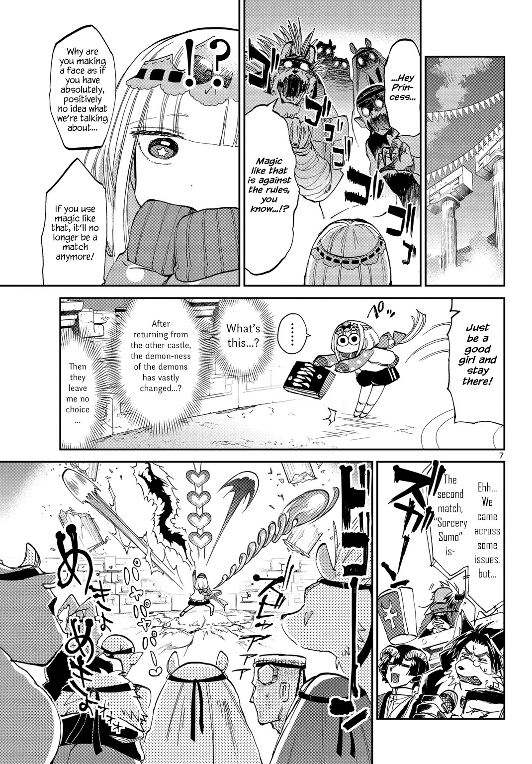 Maou-jou de Oyasumi Chapter 48 page 7 - Chapter 48: Badump! A Sorcery Tournament Filled with Demons!