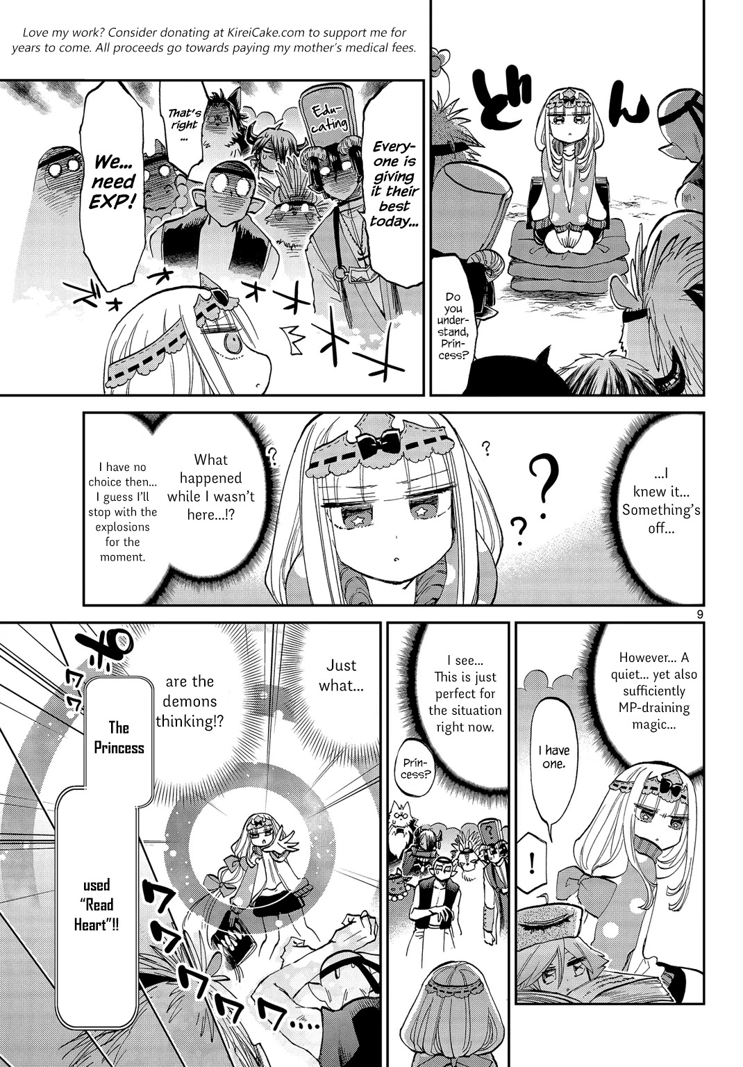 Maou-jou de Oyasumi Chapter 48 page 9 - Chapter 48: Badump! A Sorcery Tournament Filled with Demons!