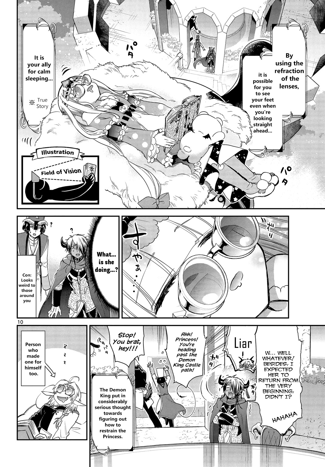 Maou-jou de Oyasumi Chapter 49 page 10 - Chapter 49: I Want to Hit the Helpful Goods Jackpot