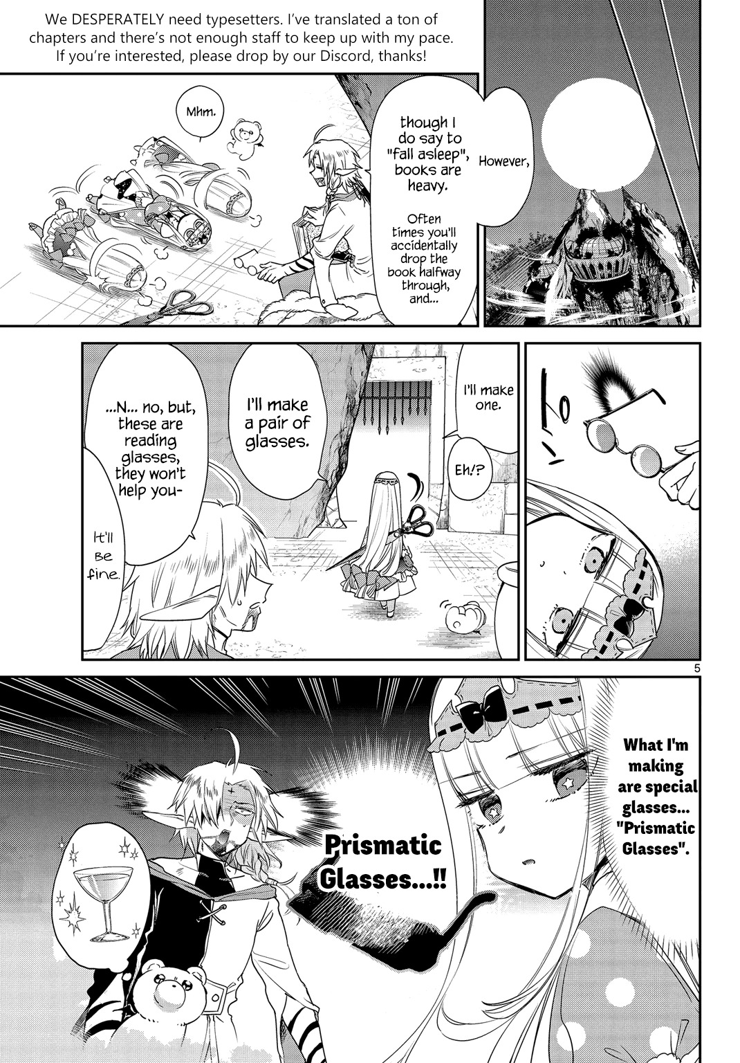 Maou-jou de Oyasumi Chapter 49 page 5 - Chapter 49: I Want to Hit the Helpful Goods Jackpot