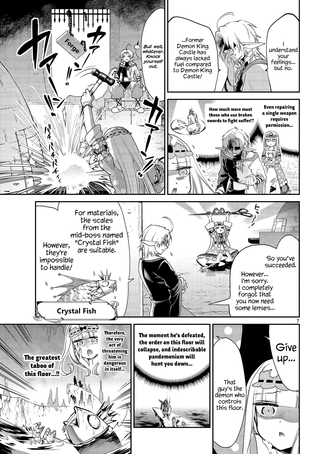 Maou-jou de Oyasumi Chapter 49 page 7 - Chapter 49: I Want to Hit the Helpful Goods Jackpot